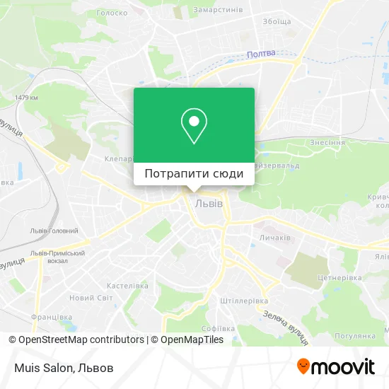 Карта Muis Salon