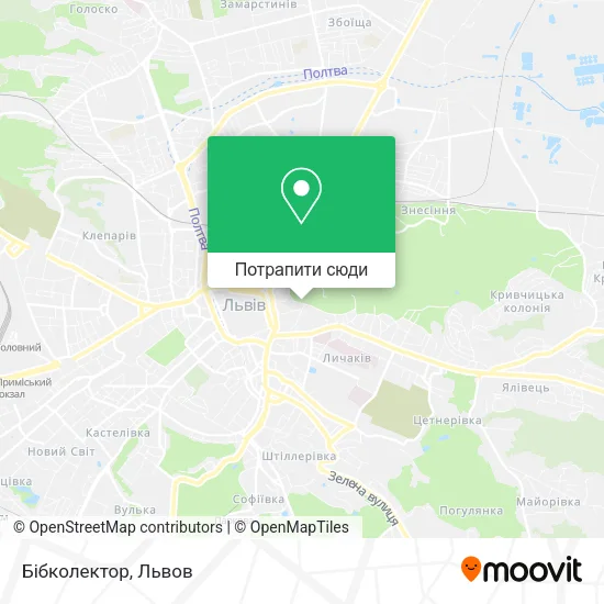 Карта Бібколектор