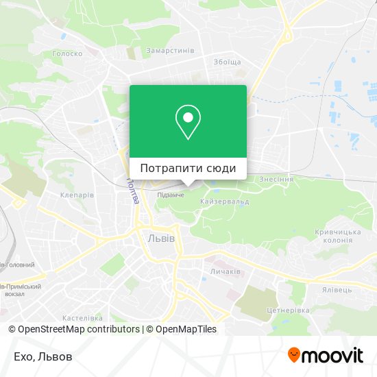 Карта Ехо