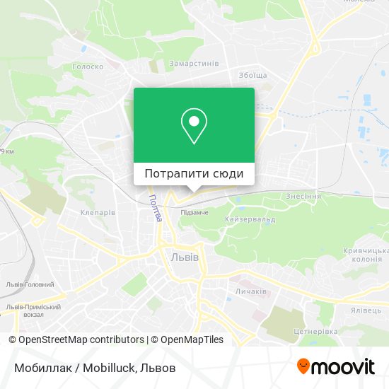Карта Мобиллак / Mobilluck