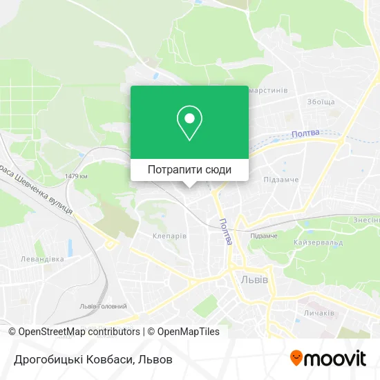 Карта Дрогобицькі Ковбаси
