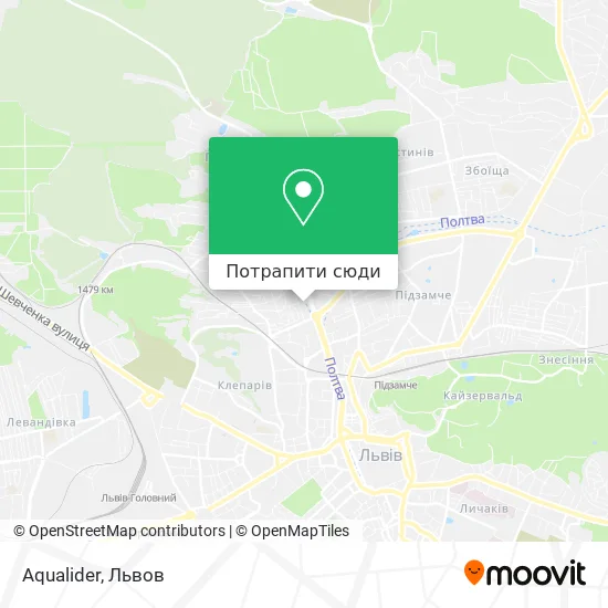 Карта Aqualider