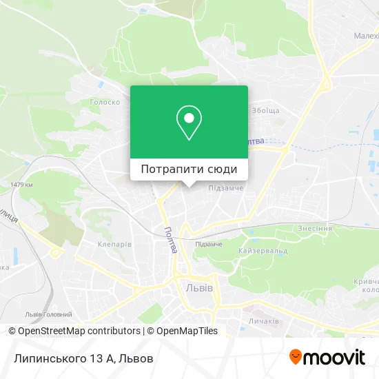Карта Липинського 13 А