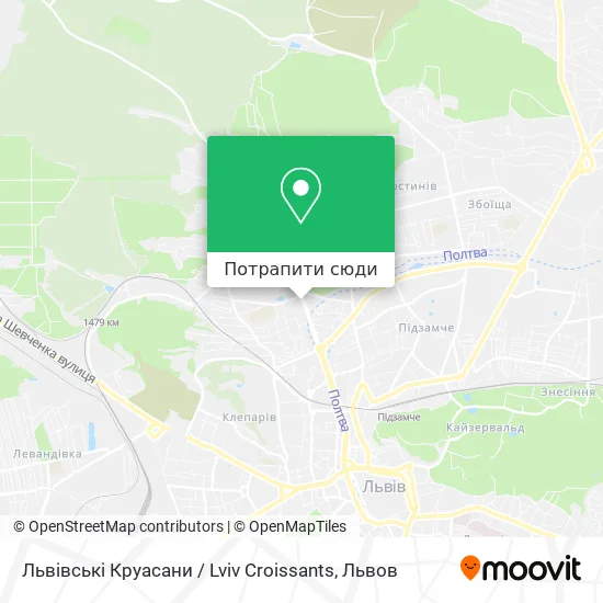 Карта Львівські Круасани / Lviv Croissants