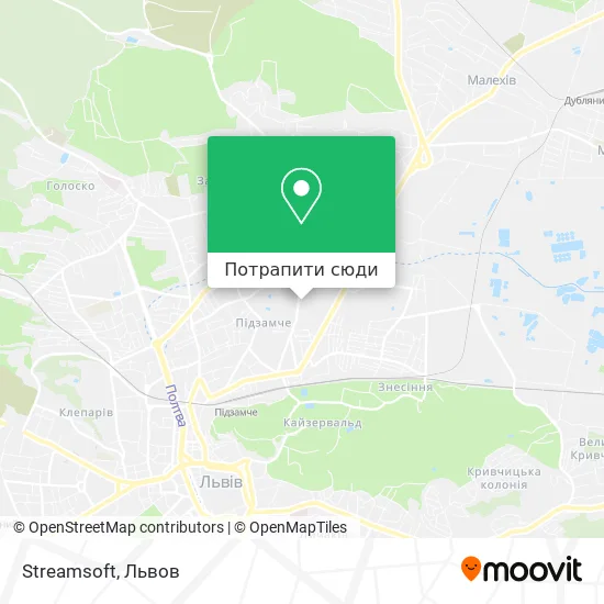 Карта Streamsoft