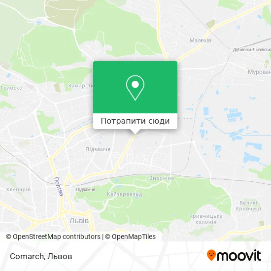 Карта Comarch
