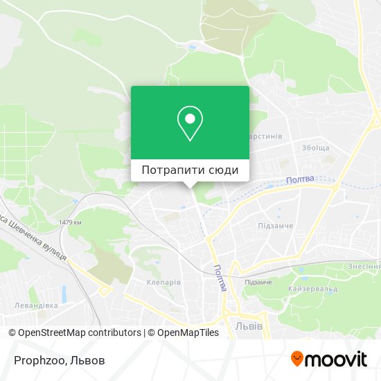 Карта Prophzoo