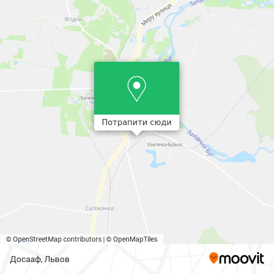 Карта Досааф