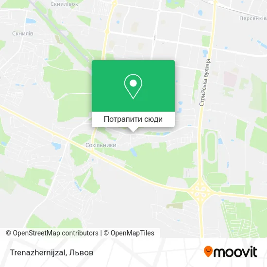 Карта Trenazhernijzal