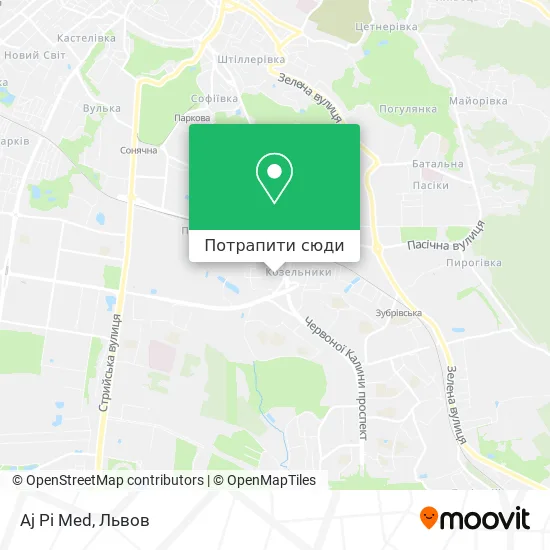 Карта Aj Pi Med