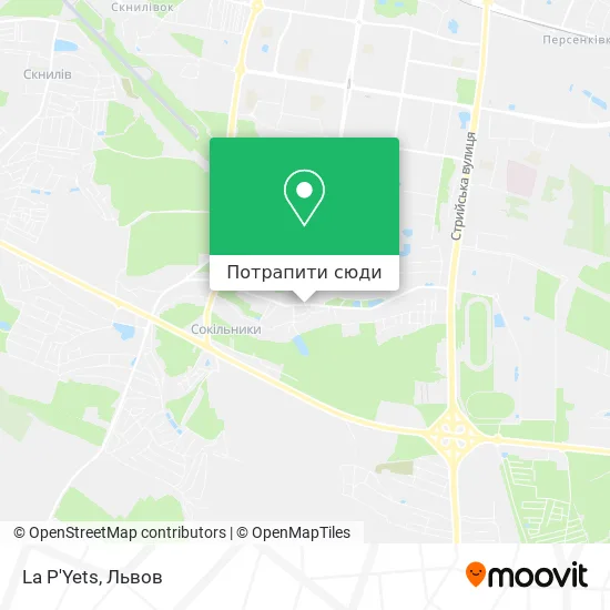 Карта La P'Yets
