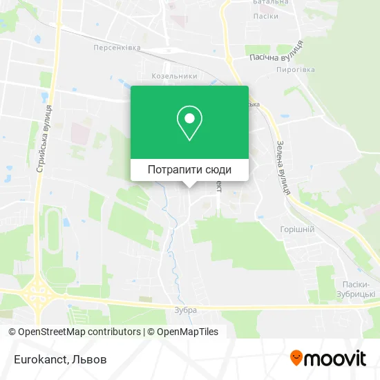 Карта Eurokanct