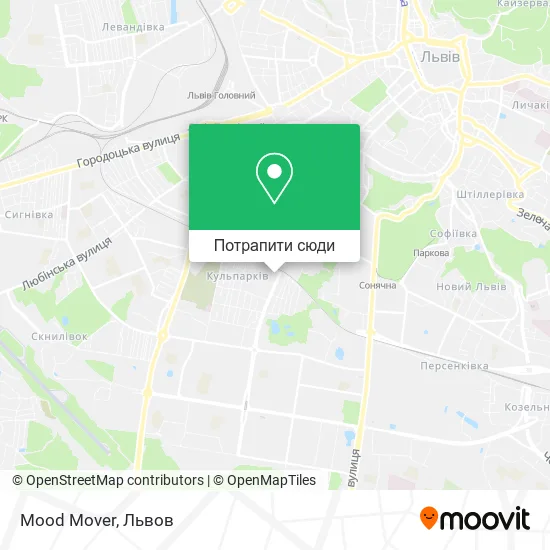 Карта Mood Mover