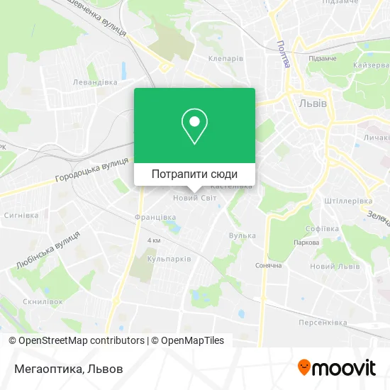 Карта Мегаоптика