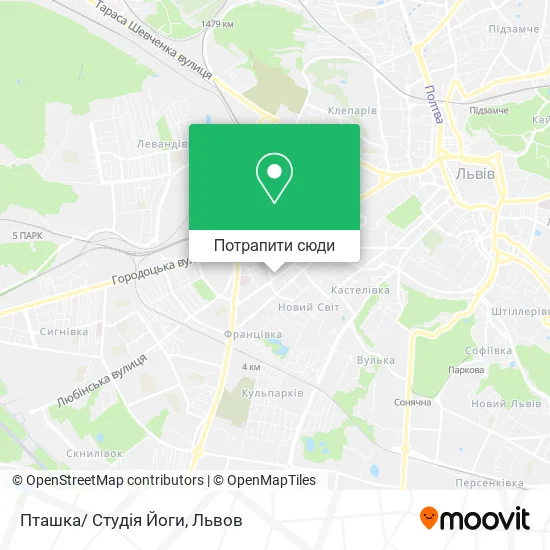 Карта Пташка/ Студія Йоги
