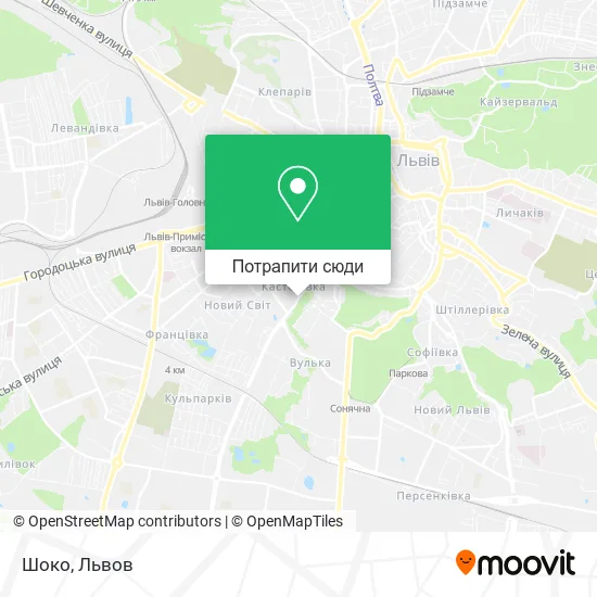 Карта Шоко