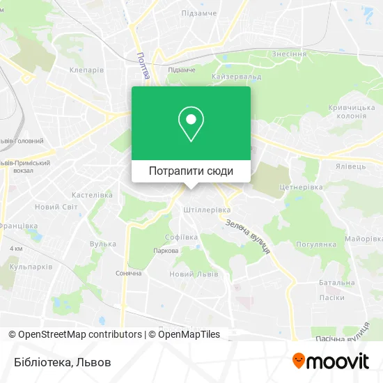 Карта Бібліотека