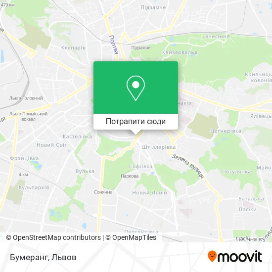 Карта Бумеранг