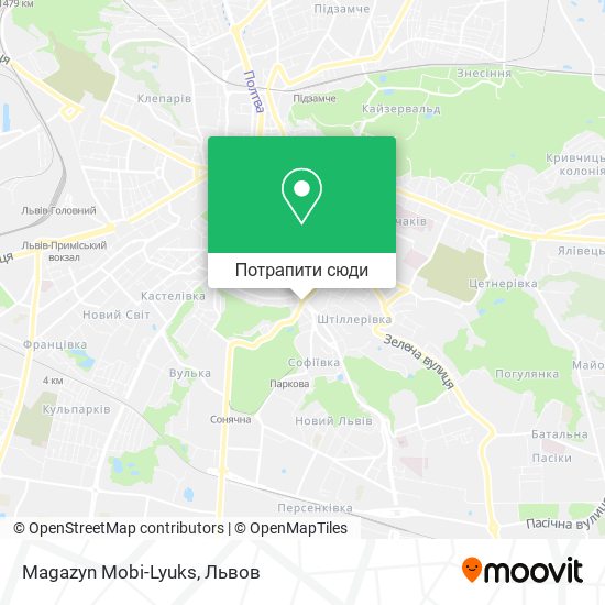 Карта Magazyn Mobi-Lyuks