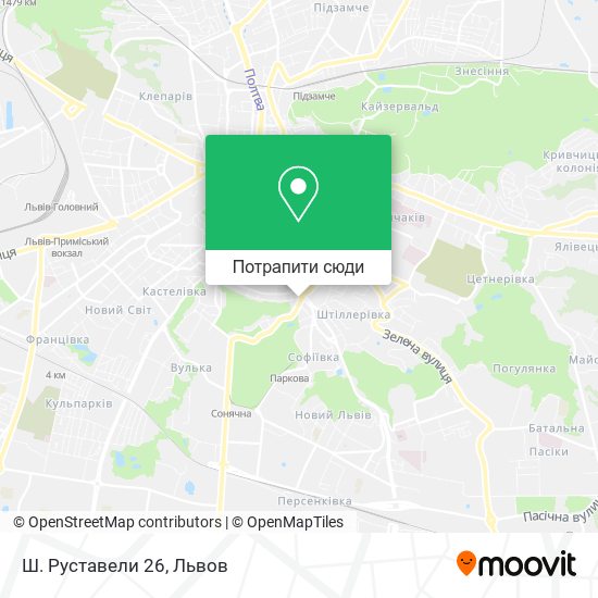 Карта Ш. Руставели 26