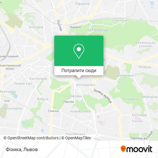Карта Фізика
