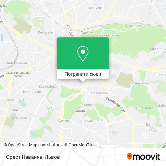 Карта Орест Наваняв
