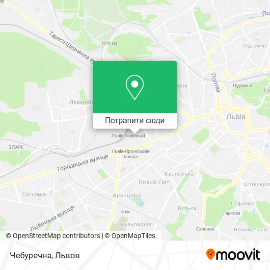 Карта Чебуречна