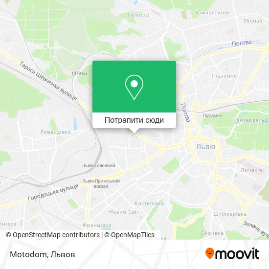 Карта Motodom