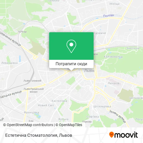 Карта Естетична Стоматология