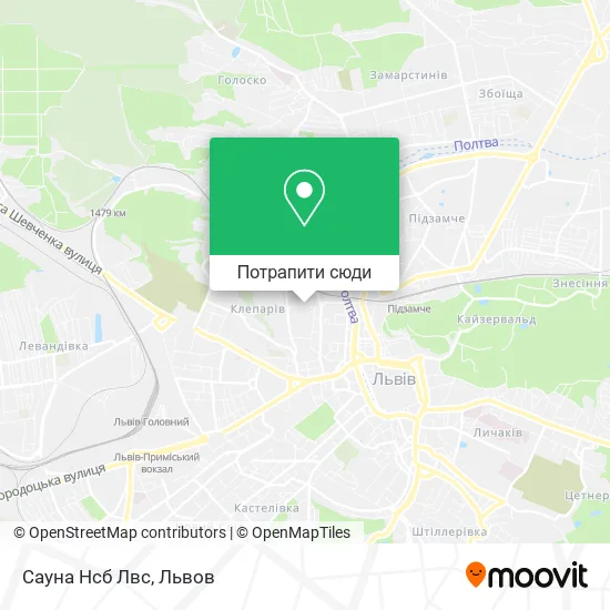 Карта Сауна Нсб Лвс