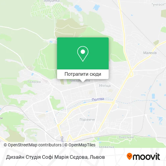 Карта Дизайн Студія Софі Марія Сєдова