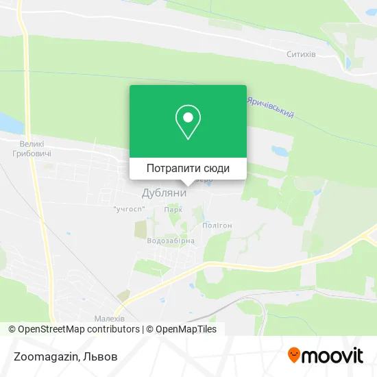 Карта Zoomagazin