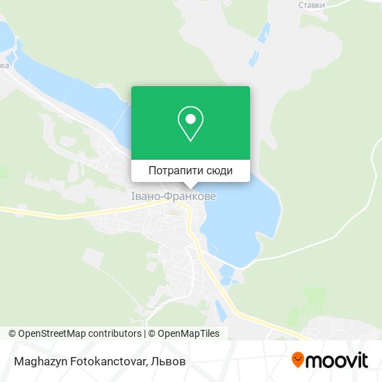 Карта Maghazyn Fotokanctovar
