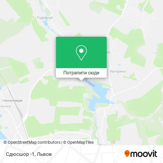 Карта Сдюсшор -1