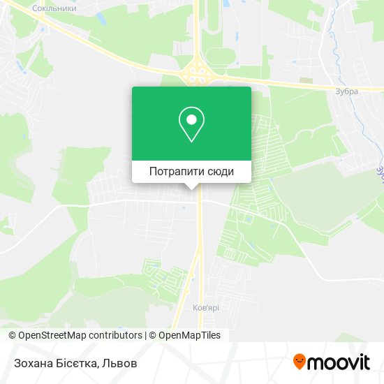 Карта Зохана Бісєтка