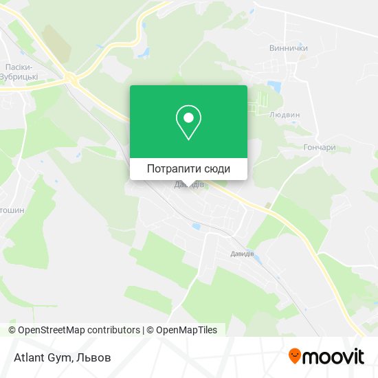 Карта Atlant Gym