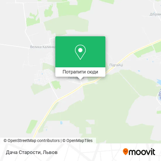 Карта Дача Старости