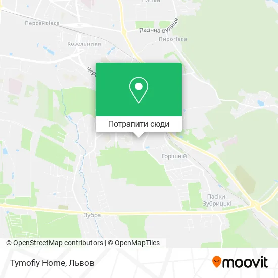 Карта Tymofiy Homе