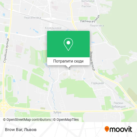 Карта Brow Bar