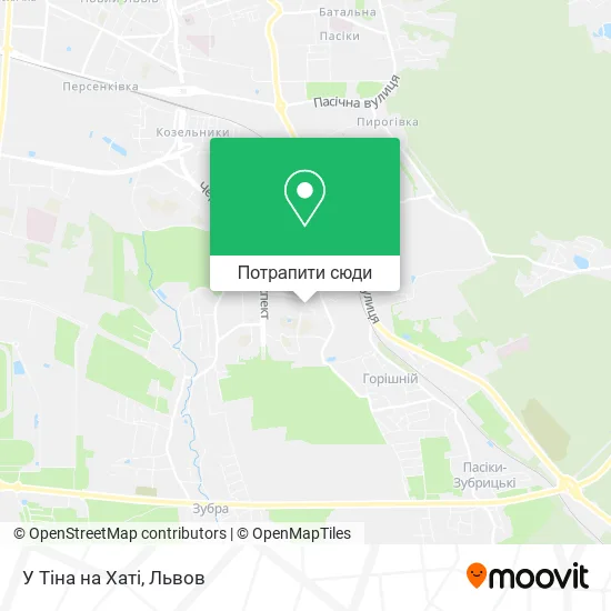Карта У Тіна на Хаті