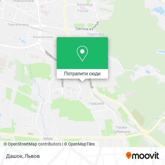 Карта Дашок