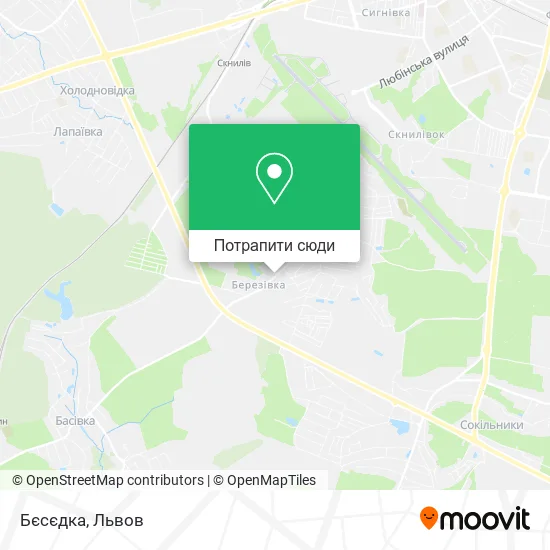 Карта Бєсєдка