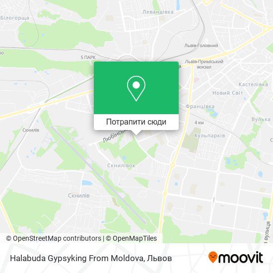 Карта Halabuda Gypsyking From Moldova