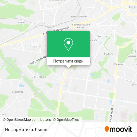 Карта Информатика