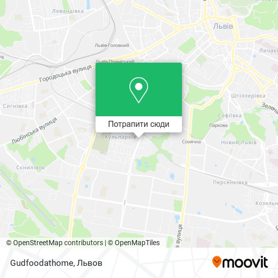 Карта Gudfoodathome
