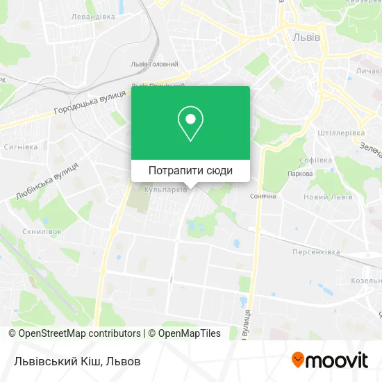 Карта Львівський Кіш