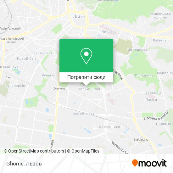 Карта Ghome
