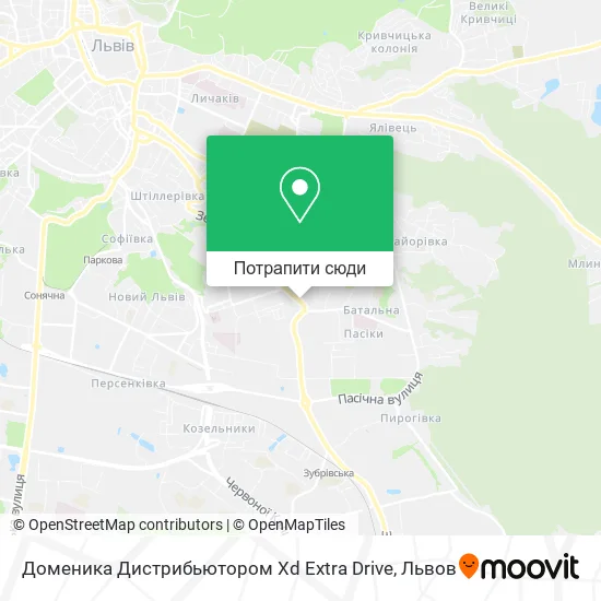 Карта Доменика Дистрибьютором Xd Extra Drive