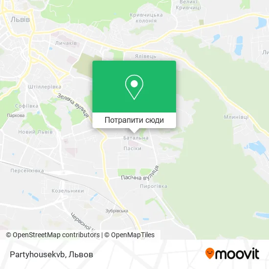 Карта Partyhousekvb