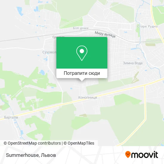 Карта Summerhouse